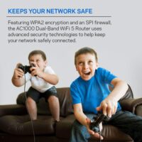 Linksys WiFi 5 Dual-Band Router (AC1200E5400) - Image 4
